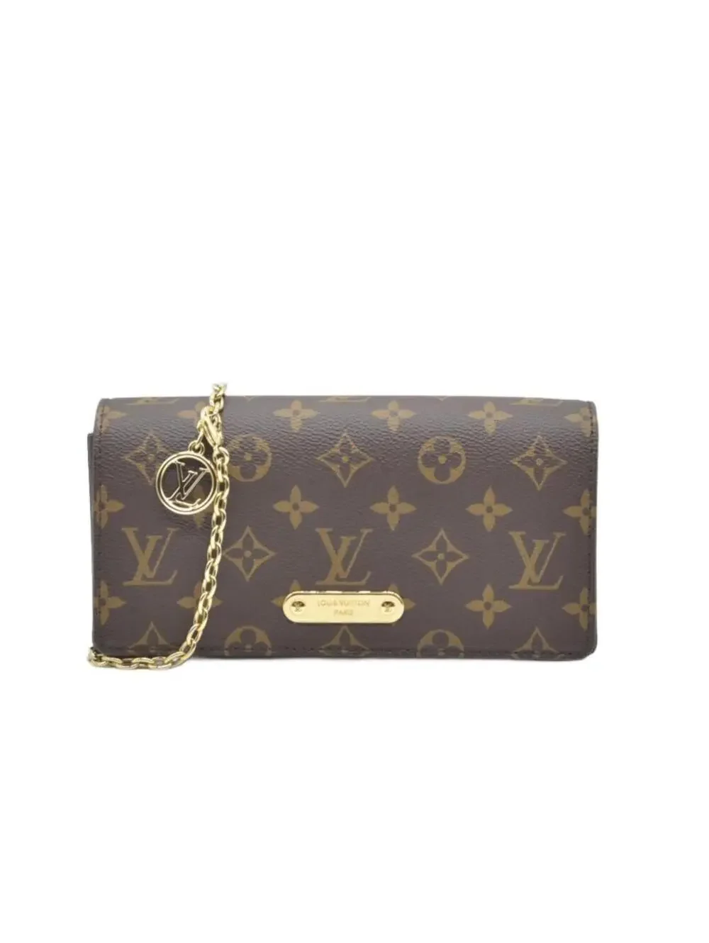 $1750 Louis Vuitton Monogram Lily Wallet On Chain RFID - Picture 2 of 15